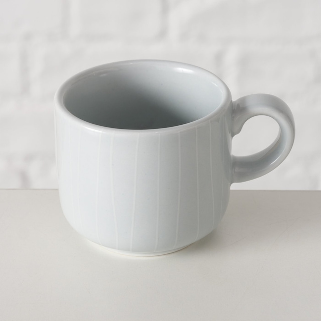 ceașcă și farfurie BERGEN, înălțime 5,5 cm