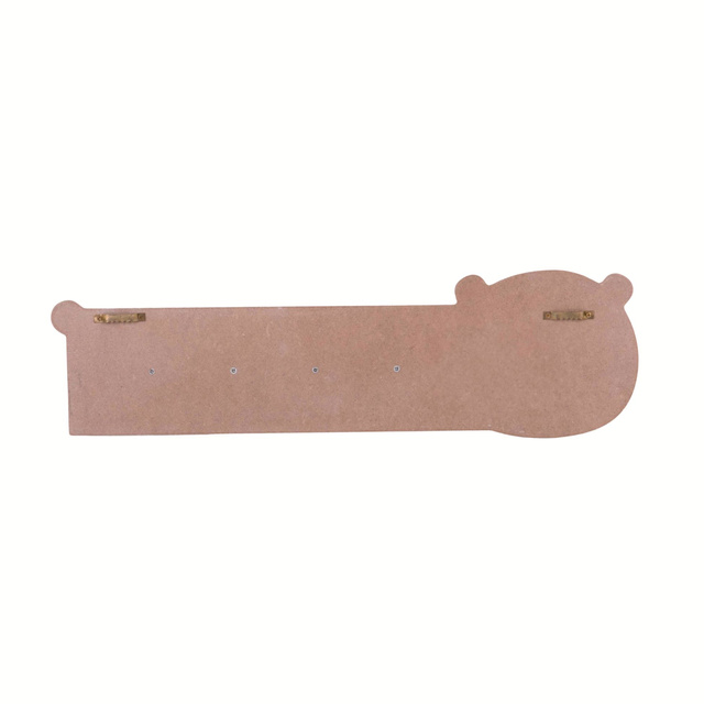 Umeraș MDF cu motiv animal, 47 x 14,5 cm