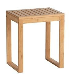 Scaun de baie BAMBOO, bambus, Wenko