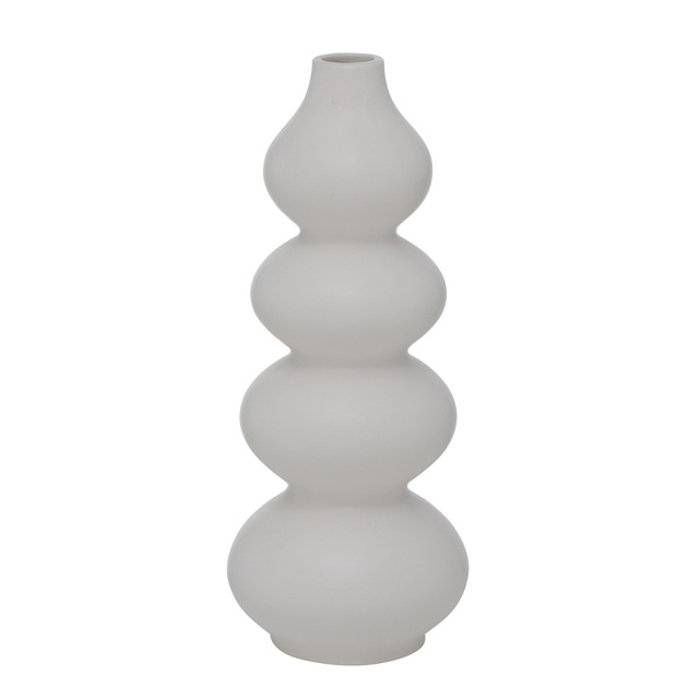 Vaza ceramica, forma rotunda BRUNIL, inaltime 30 cm