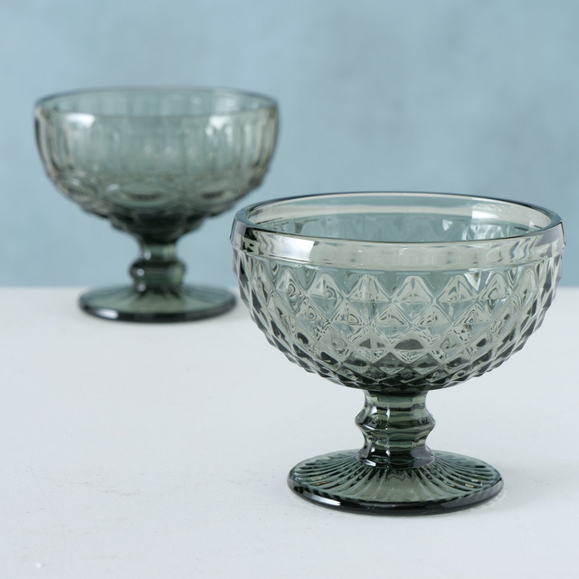 Cupa pentru desert si inghetata, 12 cm, verde