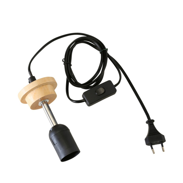 Cablu cu intrerupator pentru lampa, fasung E27, 180 cm