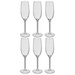 Pahare de șampanie VOLTA, 6 buc. × 210 ml