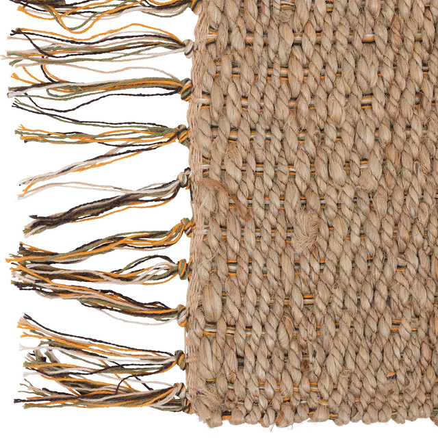 Covor de iuta cu franjuri RENK, 120 x 170 cm