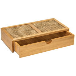 Cutie cosmetice ALLEGRE BAMBOO, 28 x 6 x 14 cm, WENKO
