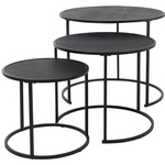 Set de măsuțe rotunde de cafea MOVO, 3 bucăți