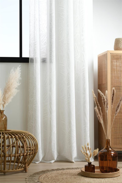 Perdele fereastră cu ochiuri, SCAR, 140 x 260 cm