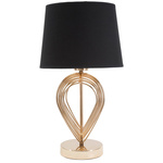Lampă de masă cu decor auriu MAXT