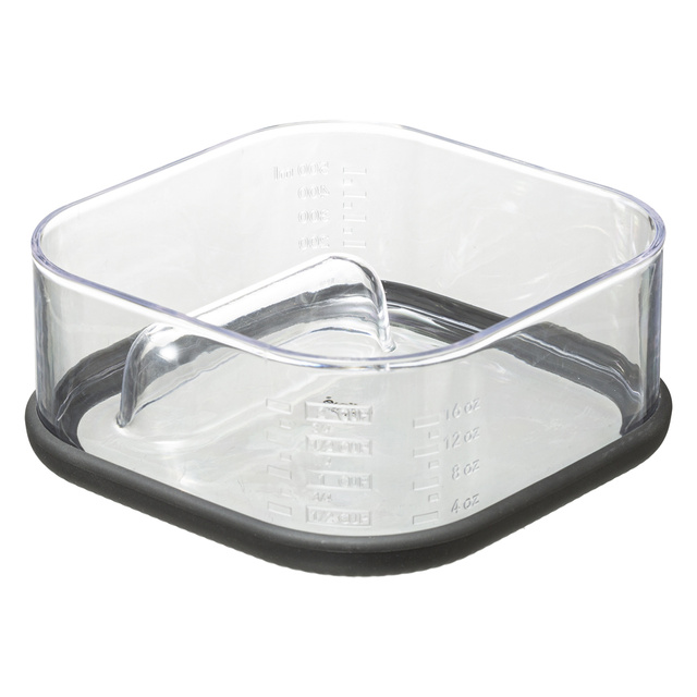 Razatoare cu recipient, 2 dimensiuni ochiuri, inox