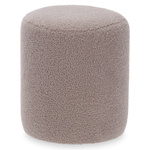 Taburet rotund tapitat, Ø 32 cm