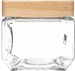 Recipient de sticlă de 850 ml pentru produse alimentare vrac