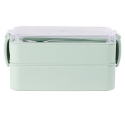 Cutie de prânz cu două camere, 18 x 10 x 8,5 cm