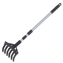 Cultivator manual cu maner telescopic, 2-in-1, Maximex