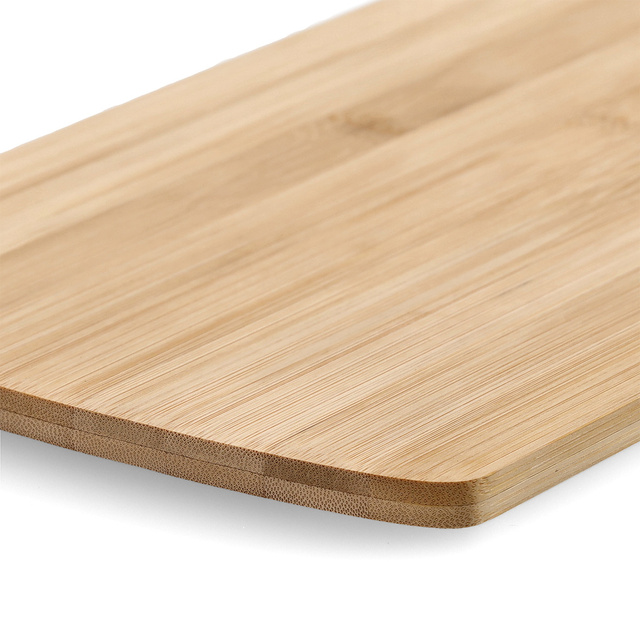 Blat de taiere din bambus cu maner, 40 x 19,5 cm