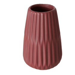 Vază din porțelan, în relief, ESKO, 17 cm