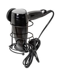 Suport uscator de par MILAZZO Vacuum-Loc, negru, WENKO