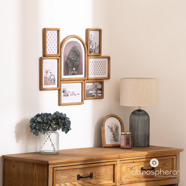 Vază de sticlă cu hortensie Dean înălț