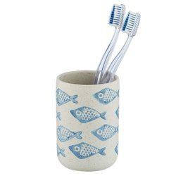 Pahar periuță de dinti ceramic AQUAMARIN, Wenko