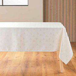 Fata de masă jacquard cu decorațiuni aurii, YARN, 140 x 250 cm