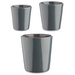 Set ghivece ceramice CONICAL, 3 buc