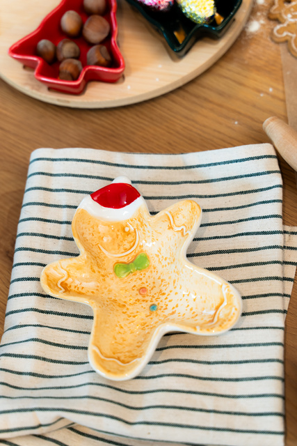 Tava in forma de turta dulce de Craciun, 15 x 12,5 cm, COOKIE