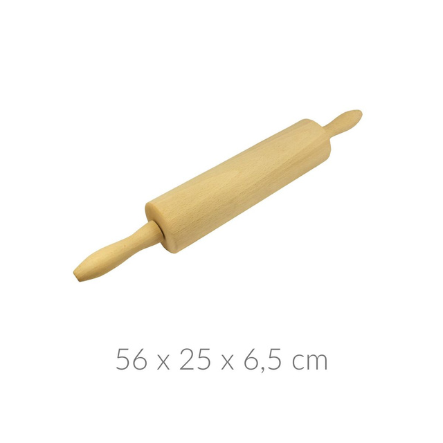 Sucitor din lemn cu ax metalic, 25 x 6,5 cm