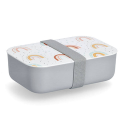 Cutie de pranz din plastic RAINBOW, 19 x 12,5 x 6,5 cm