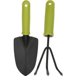 Unelte de grădinărit de bază, set, grebla și lopată