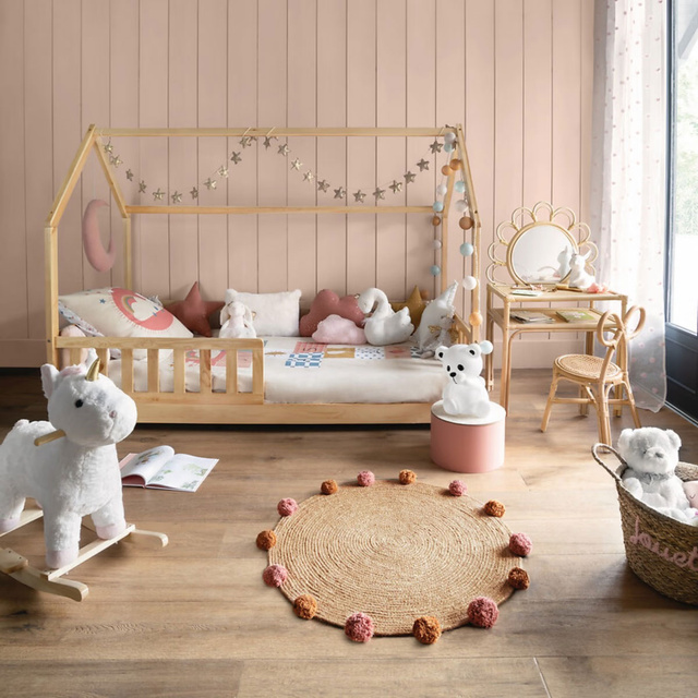 Covor decorativ din pânză , cu ciucurasi, Ø 78 cm