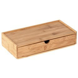 Organizator de baie TERRA pentru obiecte mici, bambus, WENKO