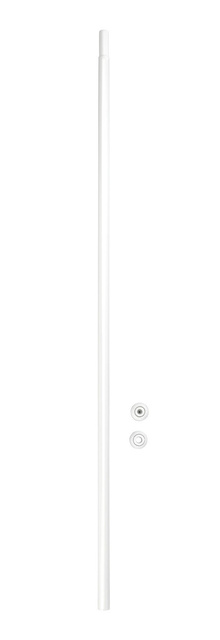 Baston telescopic pentru perdea de duș, Ø 2 cm, 70-115 cm, WENKO