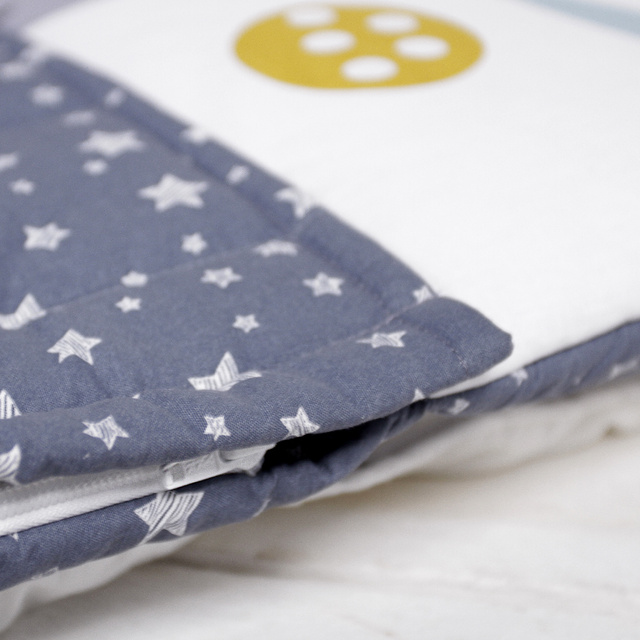 Sac de dormit pentru copii cu fermoar, 142 x 62 cm