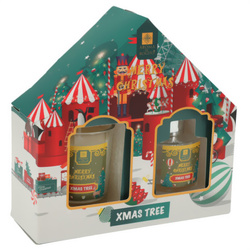 Set de parfum ulei 40 ml + lumânare, brad.