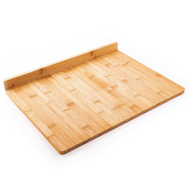 Placă de tăiat din bambus, 2 în 1