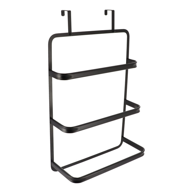Suport pentru prosoape de baie pentru ușă, pentru 3 prosoape, 89 x 42 x 22 cm
