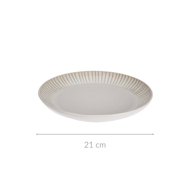 Farfurie de desert ESSENCE ceramică, Ø 21 cm