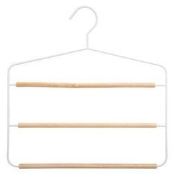 Umeras pentru fuste, pantaloni, 3 niveluri, metalic