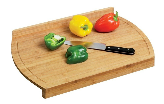 Tăviță de tăiat BAMBOO, de bucătărie - 2în1, ZELLER