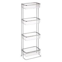 Raft pentru baie MANTA, 4 rafturi, metal + PP