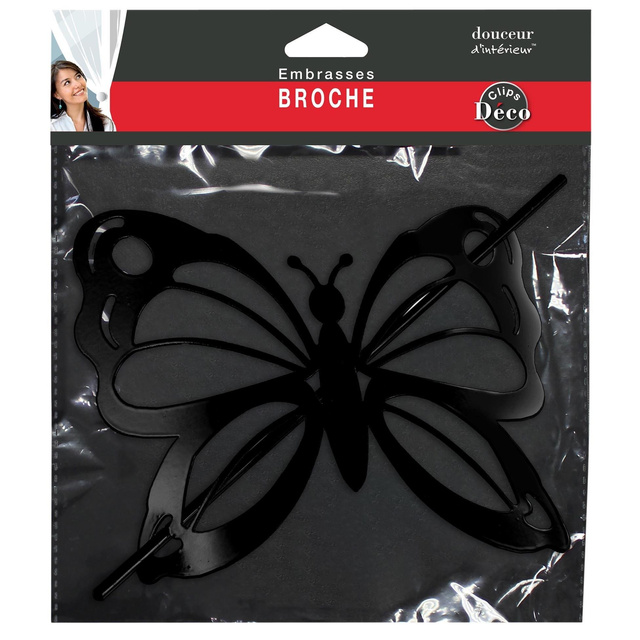 Clip pentru perdea fluture, 1 buc