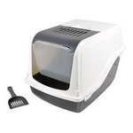 Letiera pentru pisici cu spatula, 53 x 36 x 42 cm