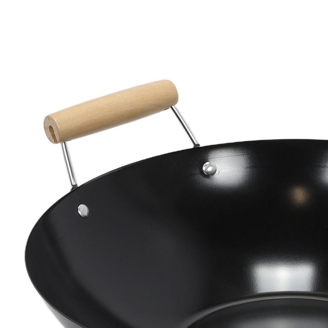 Wok din oțel carbon, Ø 35 cm