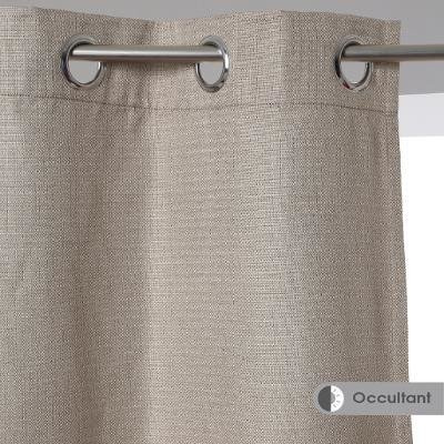 Perdea cu ochiuri NATTE, 140 x 260 cm
