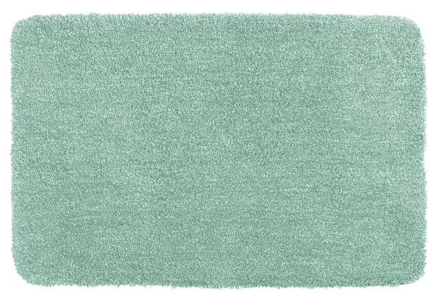 Covor de baie MELANGE, culoare turcoaz, 55 x 65 cm, WENKO