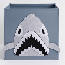 Cutie de jucării din fetru NOOLI, 30 x 30 x 30 cm