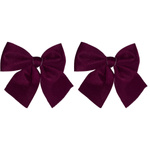 Fundite pentru brad, stofa, 2 bucati, 13 x 13 cm