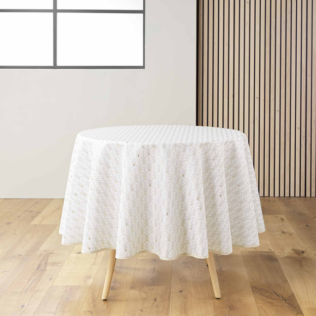 Fata rotundă cu un model lucios, Ø 180 cm