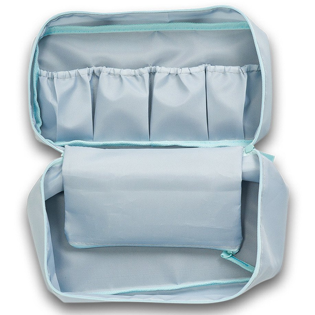 Organizator de călătorie pentru uz universal, geantă cosmetică cu compartimente, recipient pentru lenjerie, ZELLER