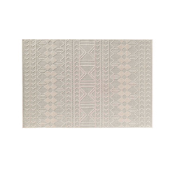 Covor de podea rectangular cu model embosat