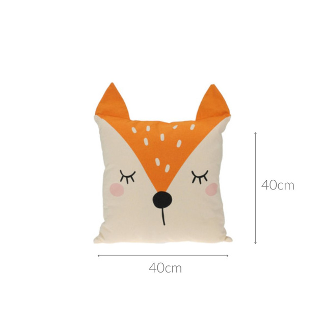 Perna drăgălașă prietenii pădurii cu urechi, 40 x 40 cm